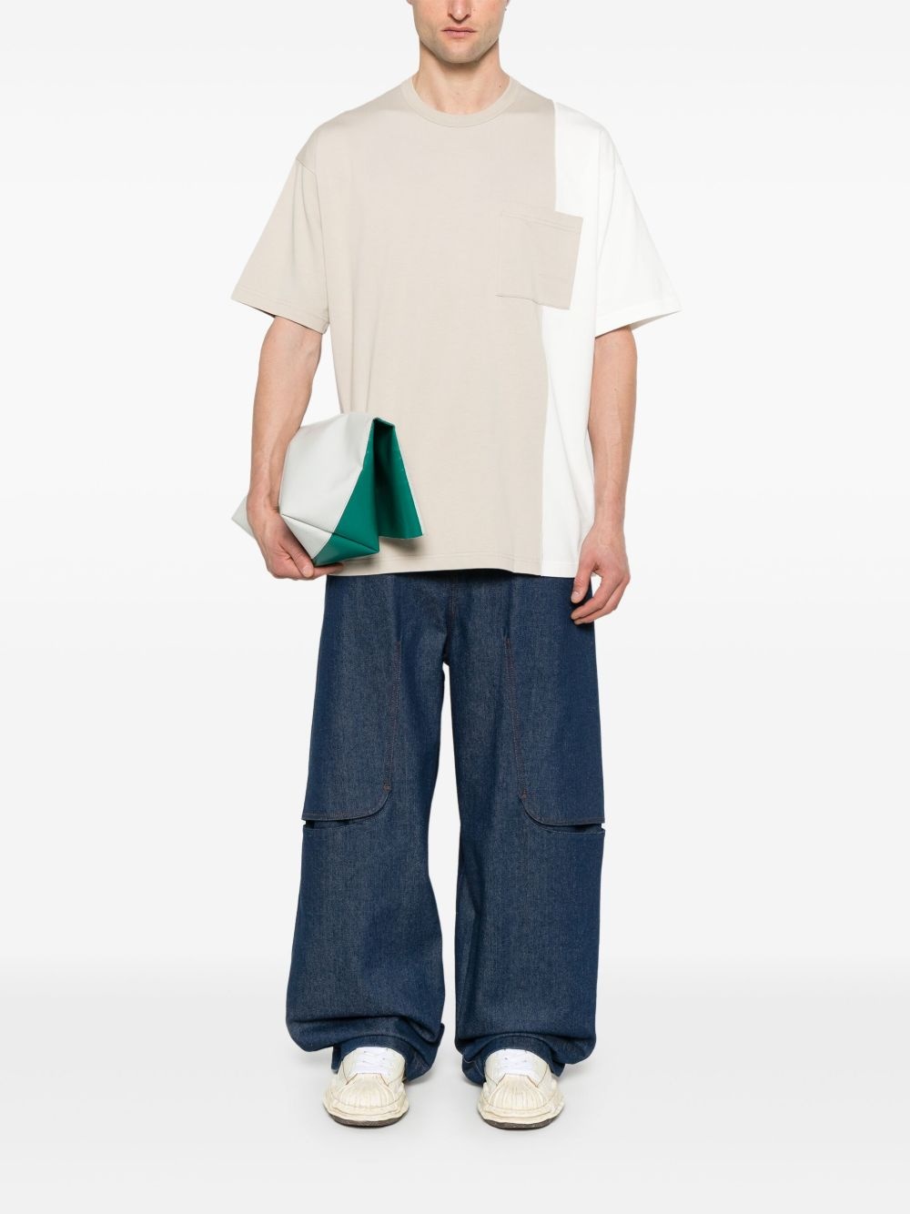 colourblock T-shirt - 2