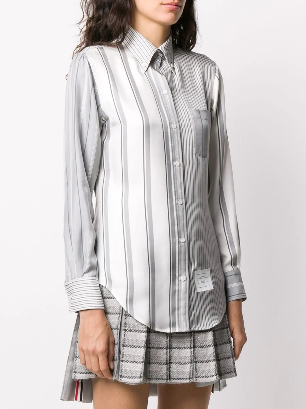 Fun Mix striped button-down shirt - 3