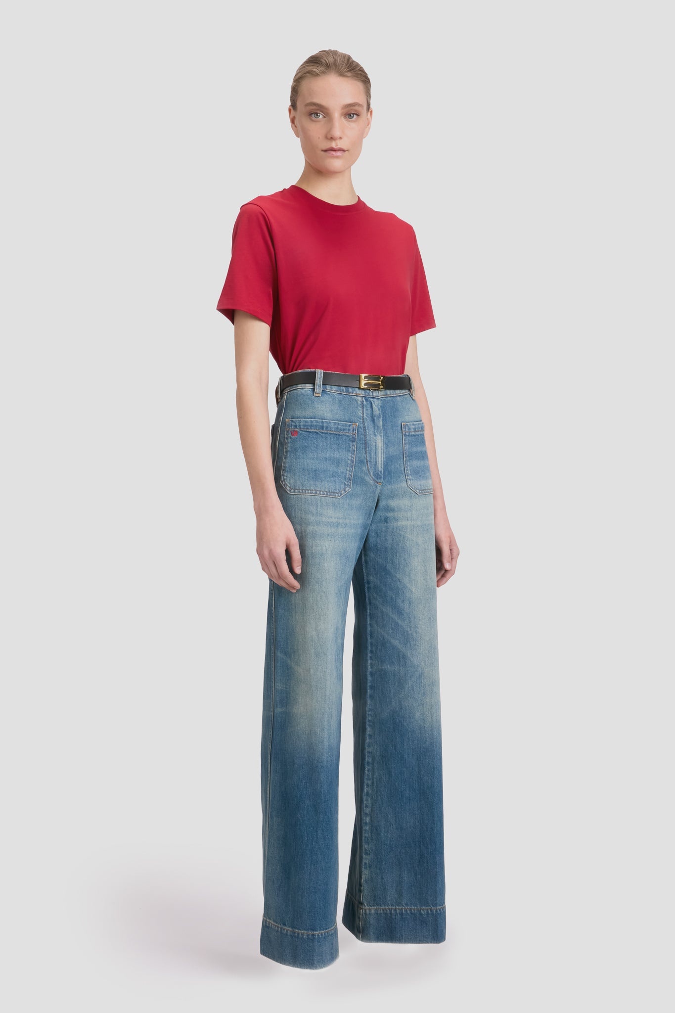 Victoria Tee In Rose - 3
