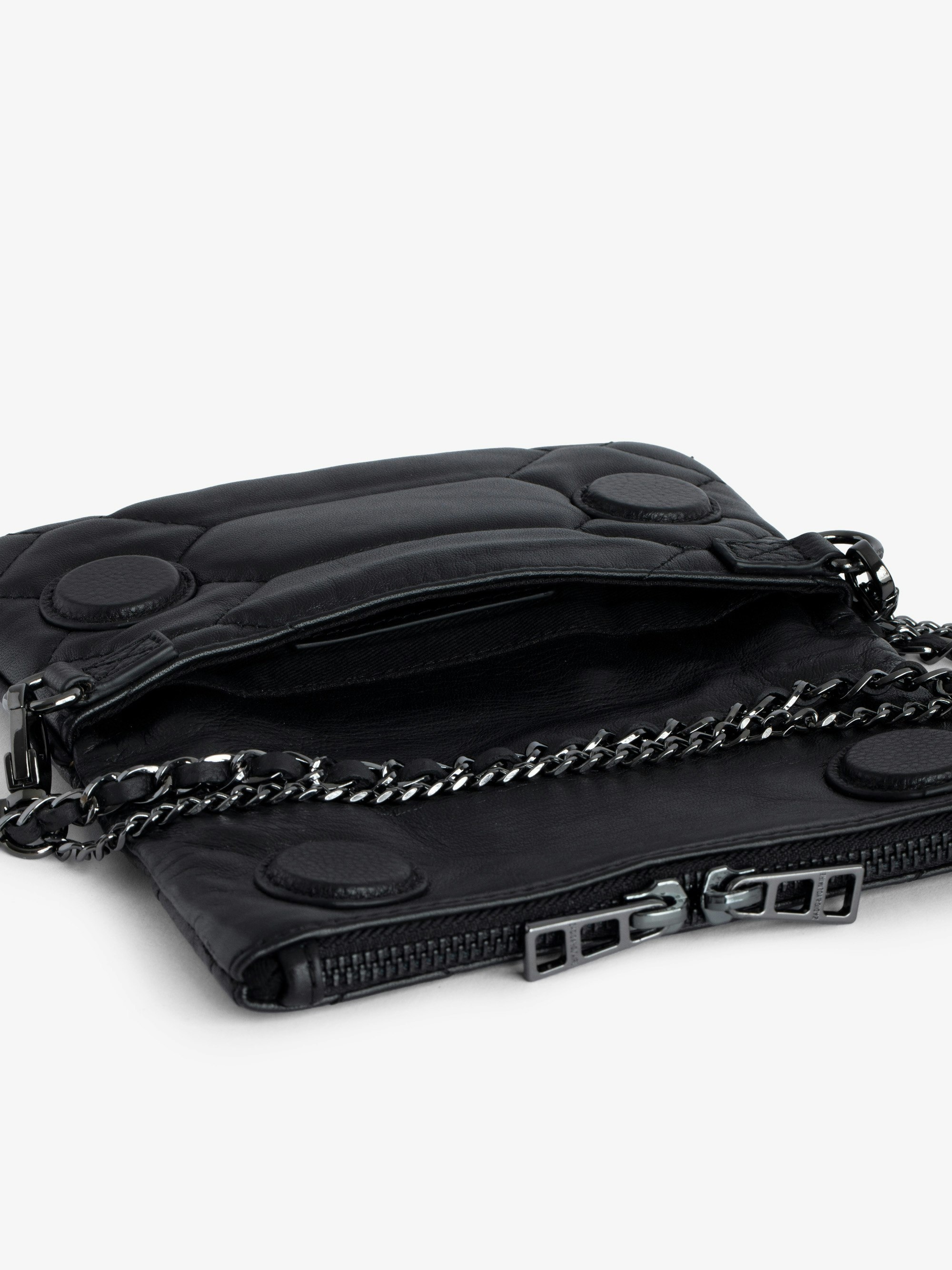 Rock Nano Quilted Leather Clutch - 5