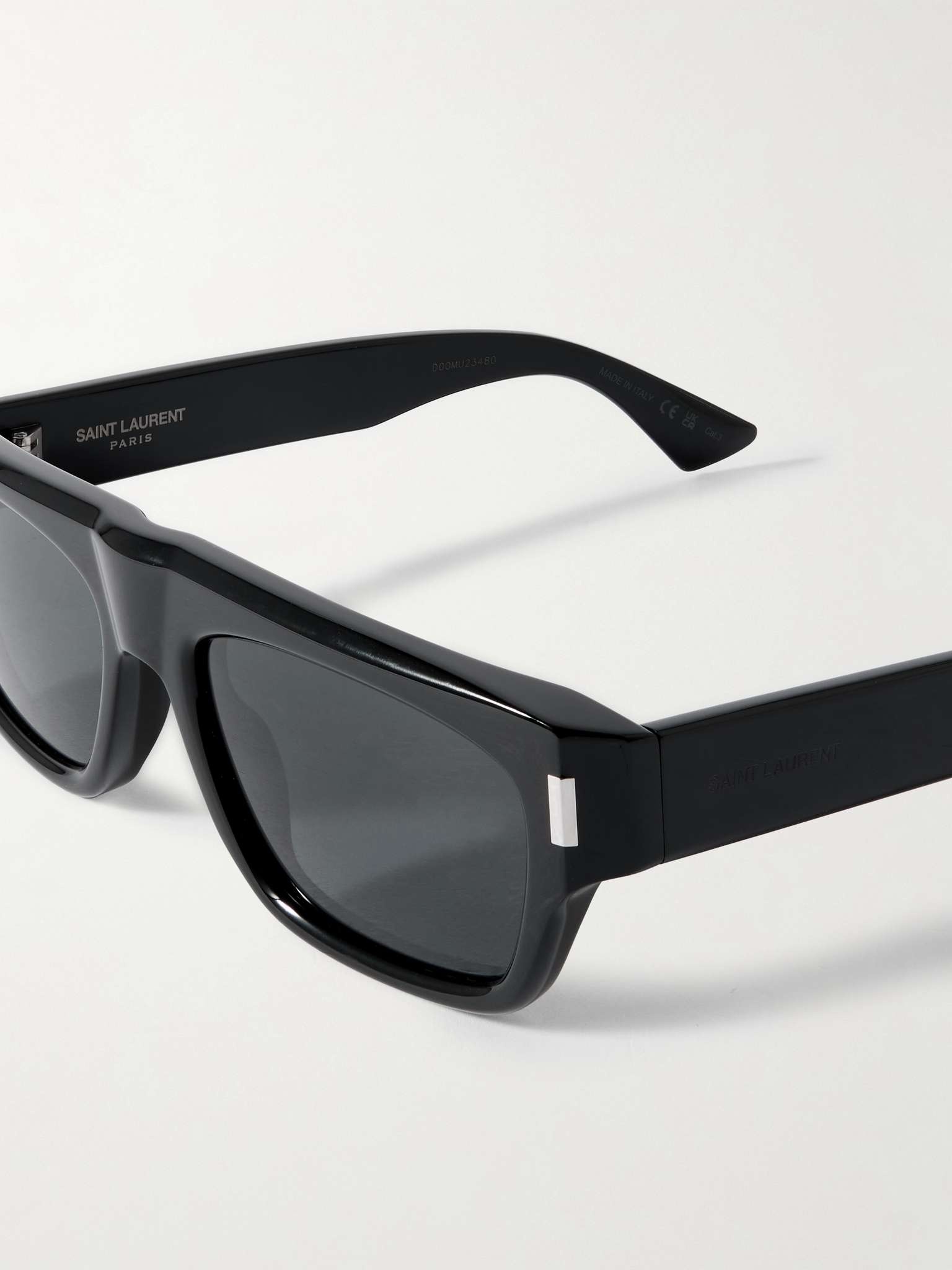 D-Frame Recycled-Acetate Sunglasses - 3