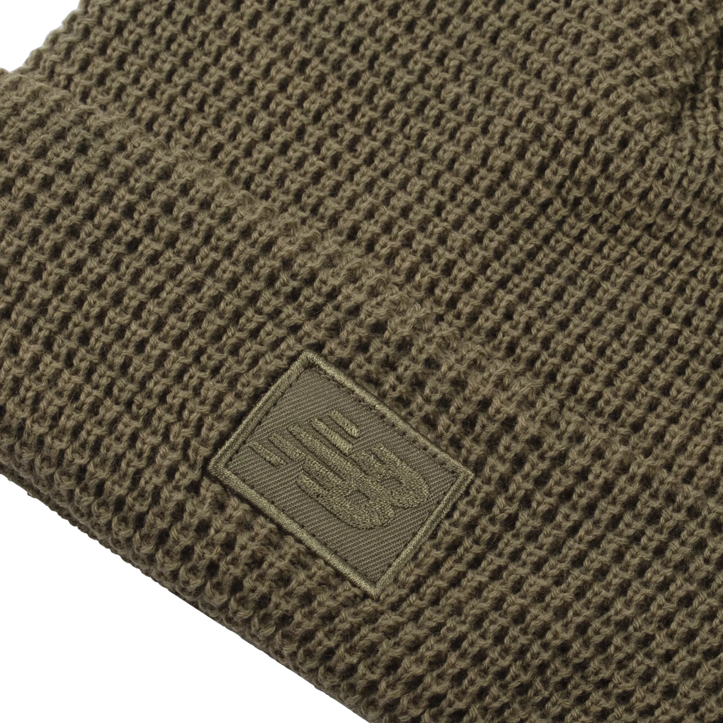 Waffle Knit Cuffed Beanie - 3