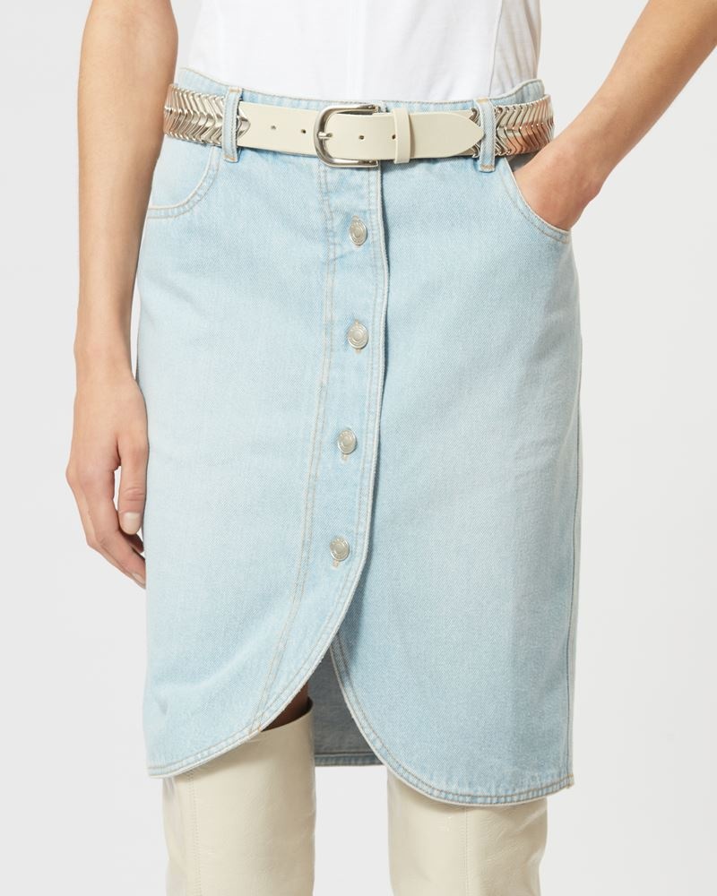 vaila denim skirt - 4
