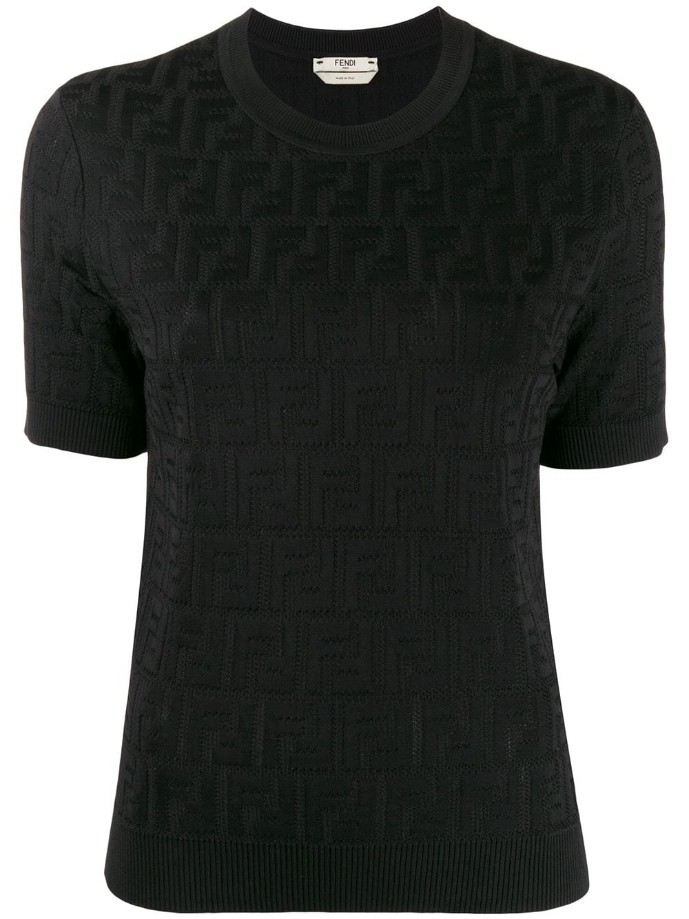 FF pattern T-shirt - 1