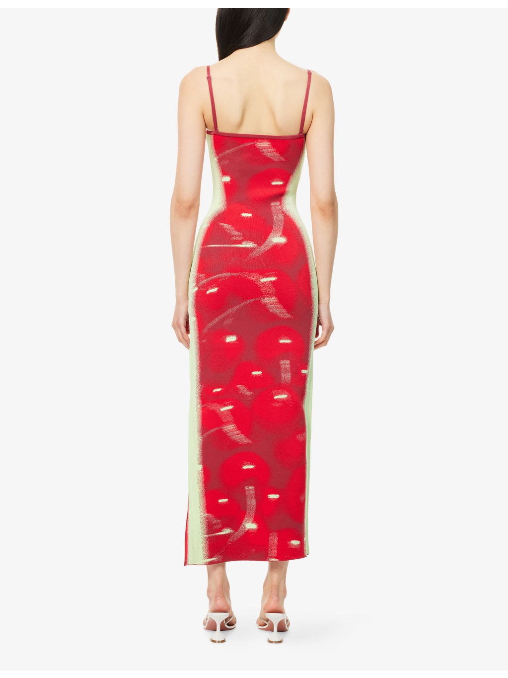 Iris Wavy Knitted Midi Dress - 4