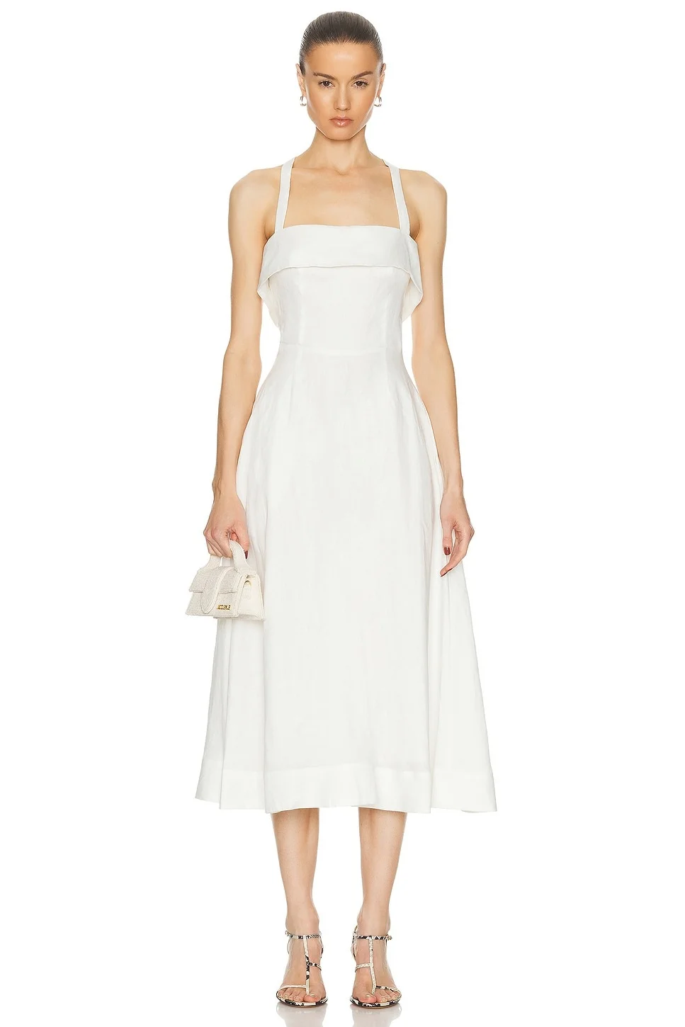 Carmelia Banded Corset Midi Dress - 1