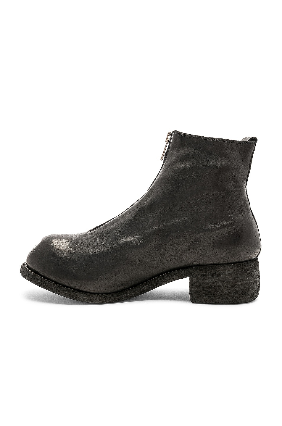 Soft Horse Full Grain Front Zip Boots - 5