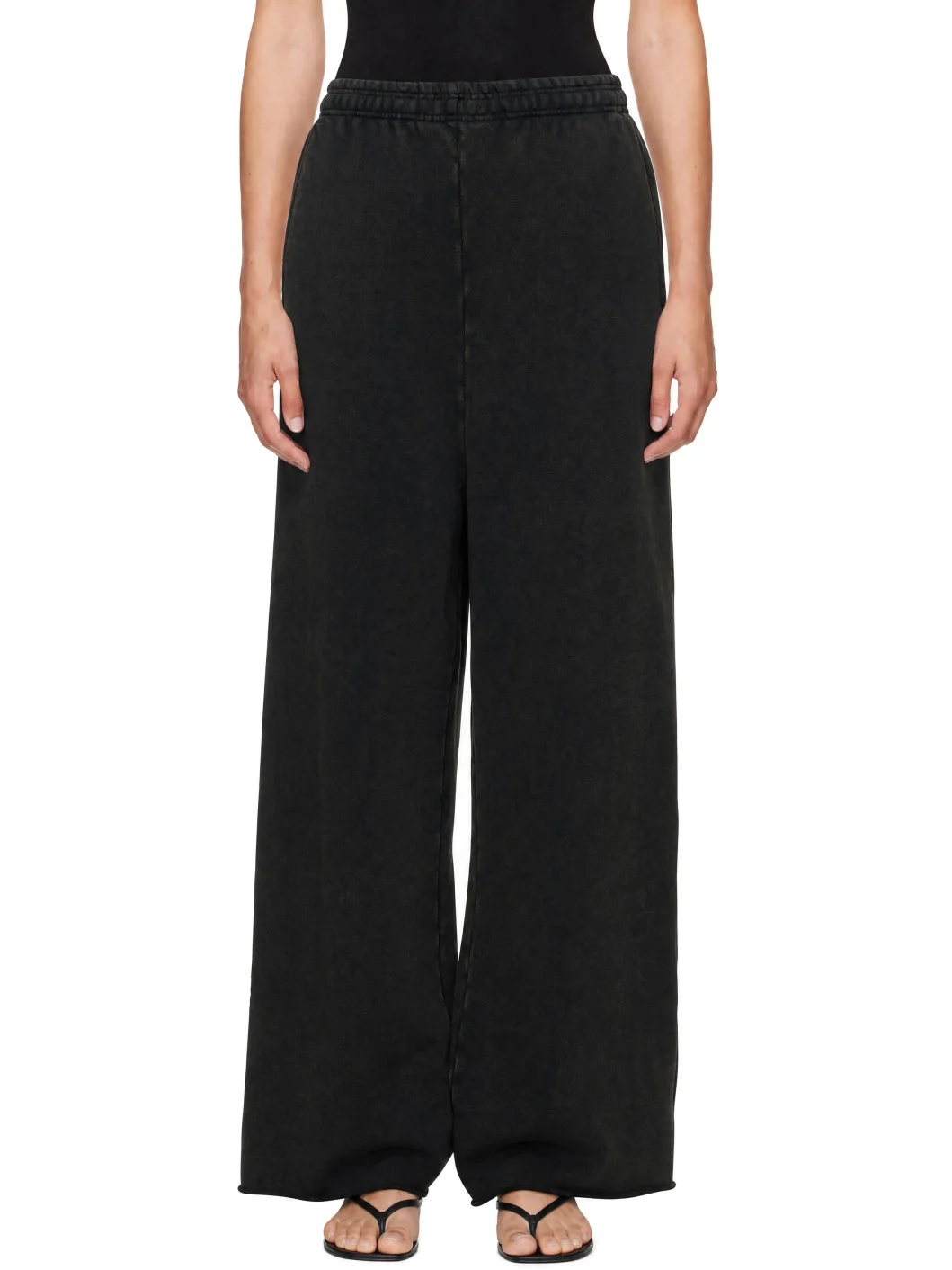 Black Full Sweatpants - 1