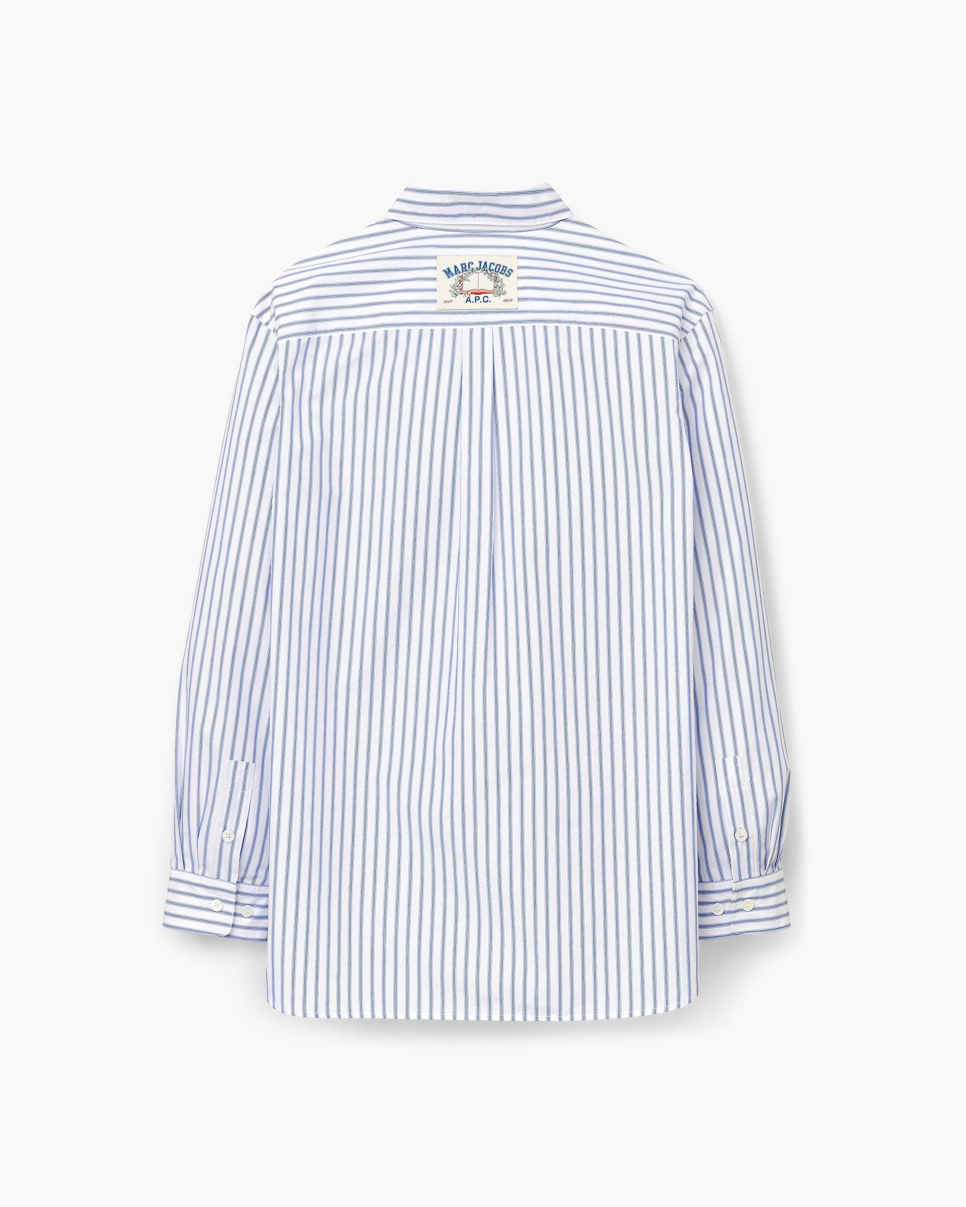 THE A.P.C. X MARC JACOBS STRIPED SHIRT - 7
