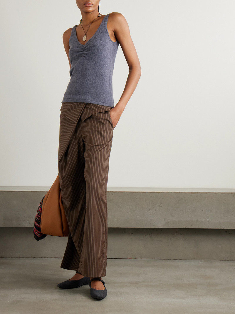 DEIJI STUDIOS Gathered Recycled Knitted Tank outlook