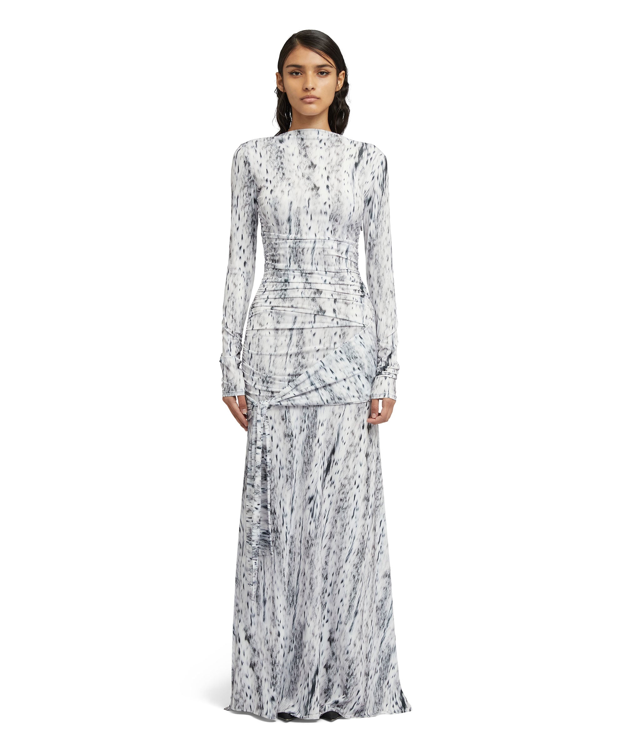 Maxi dress in fluid jersey - 2