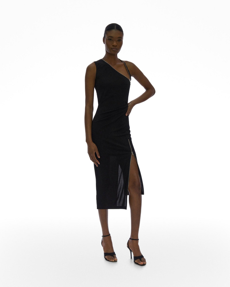ASYMMETRIC ZIP DRESS 5