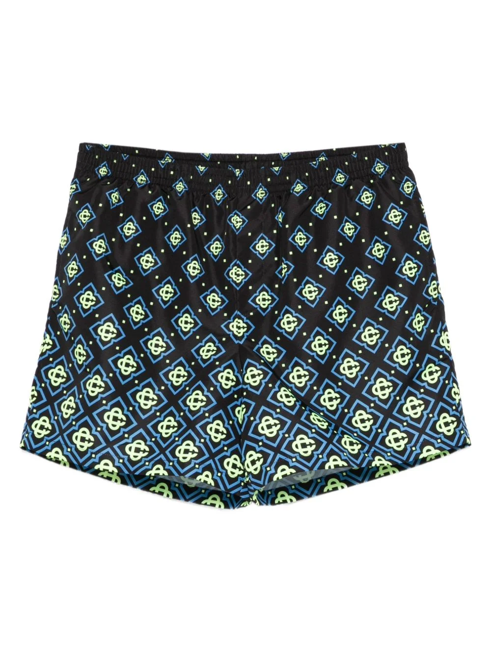 monogram-print swim shorts - 1