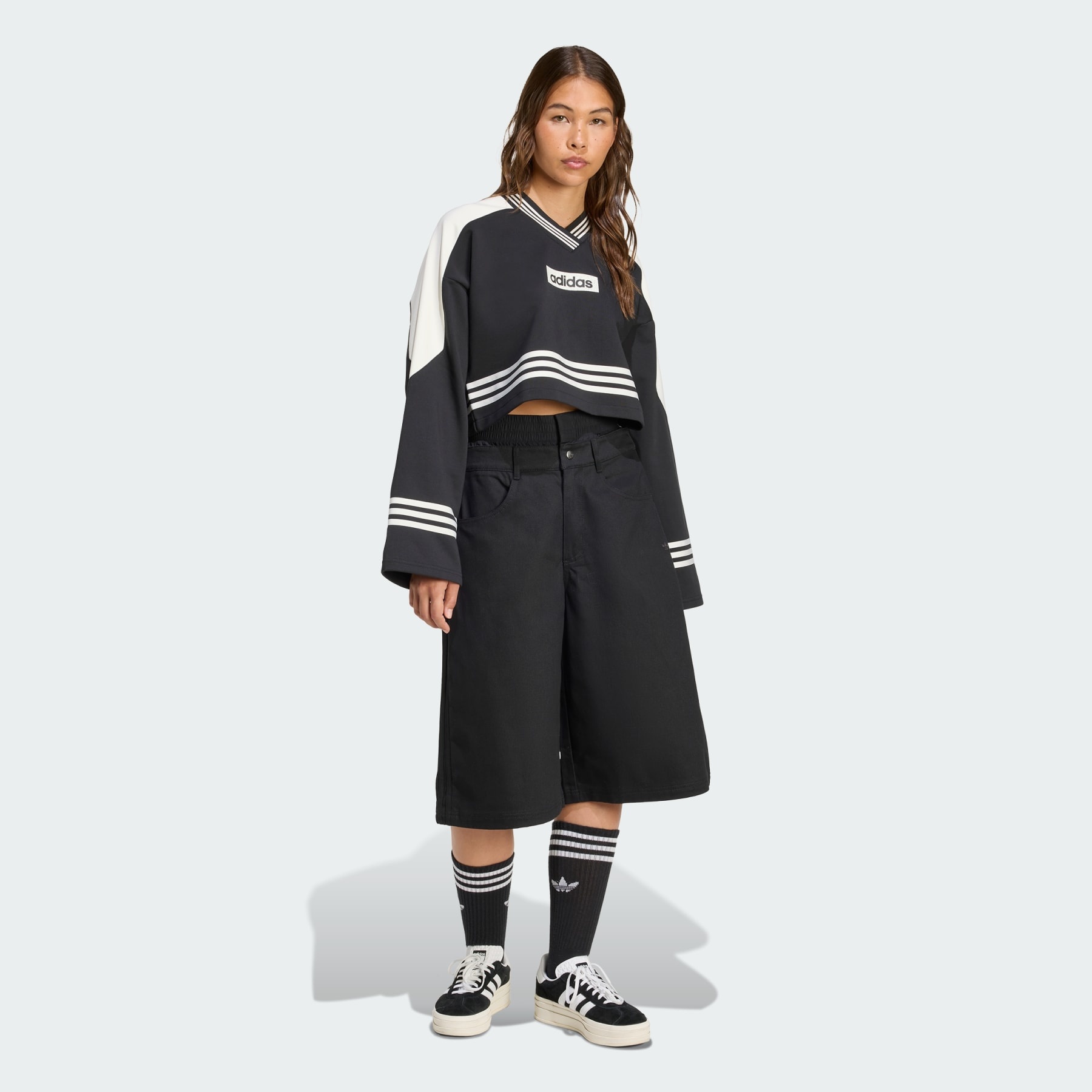 Blocking Crewneck Sweatshirt - 4