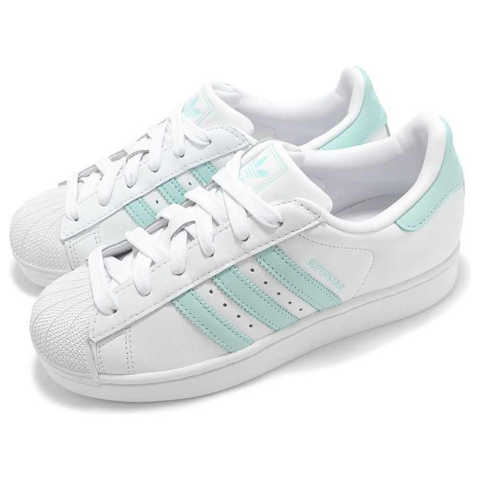 (WMNS) adidas Superstar II 'White Semi Flash Aqua' JH7060 - 3
