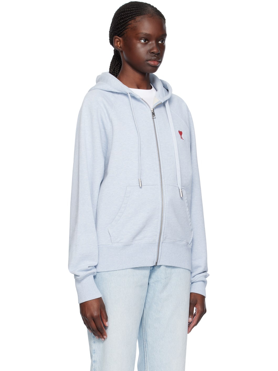 Blue Ami de Cœur Hoodie - 2