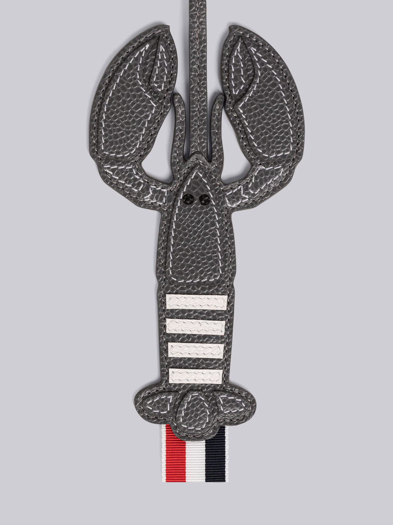 Thom Browne Pebble Grain Leather Lobster Charm outlook