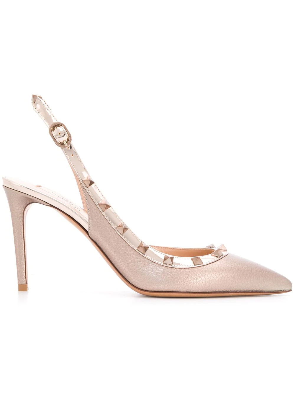 Rockstud slingback pumps - 1