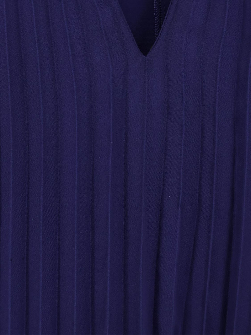 MAX MARA Pleated Dress with Belt 4