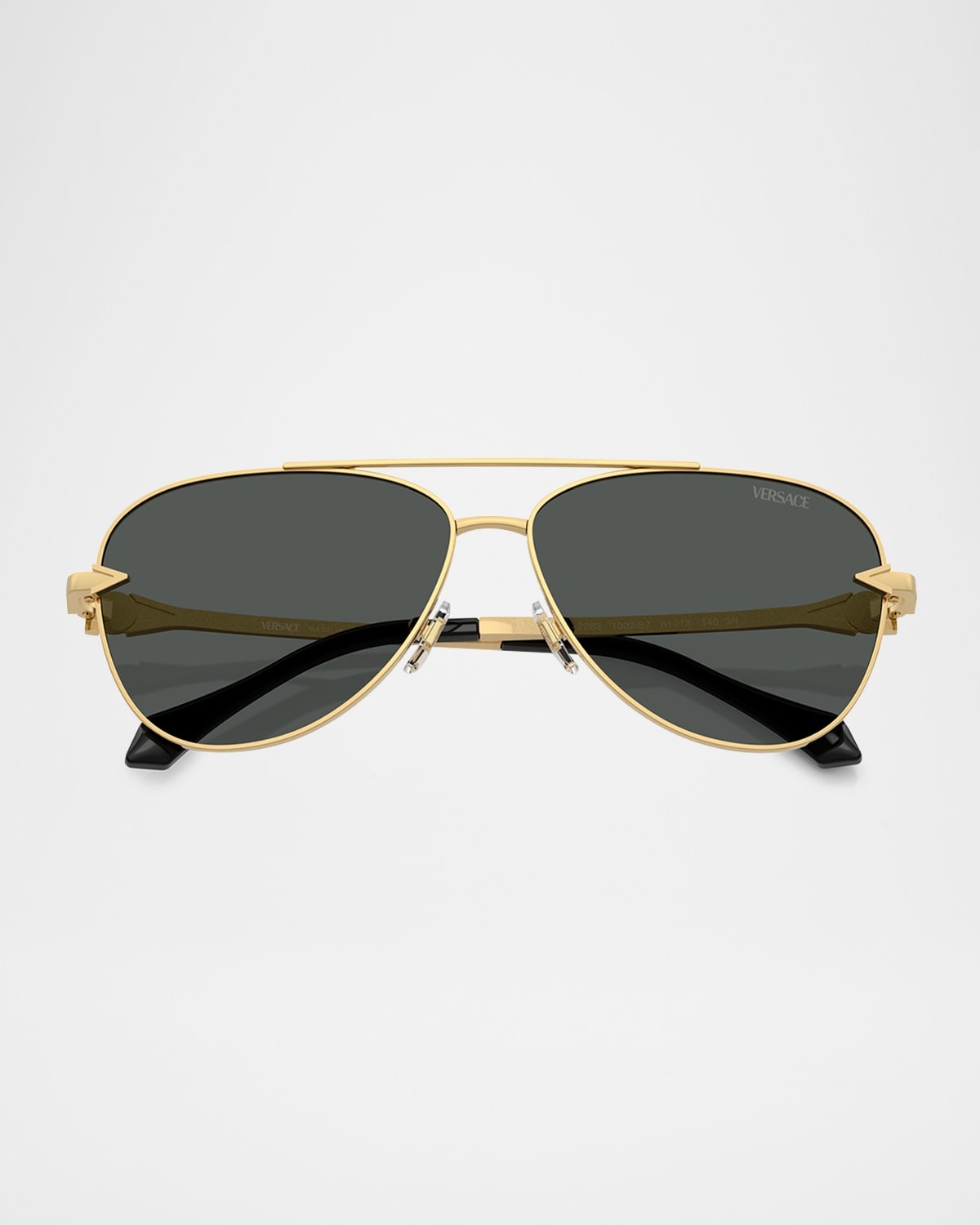 Men's VE2283 Aviator Sunglasses - 5