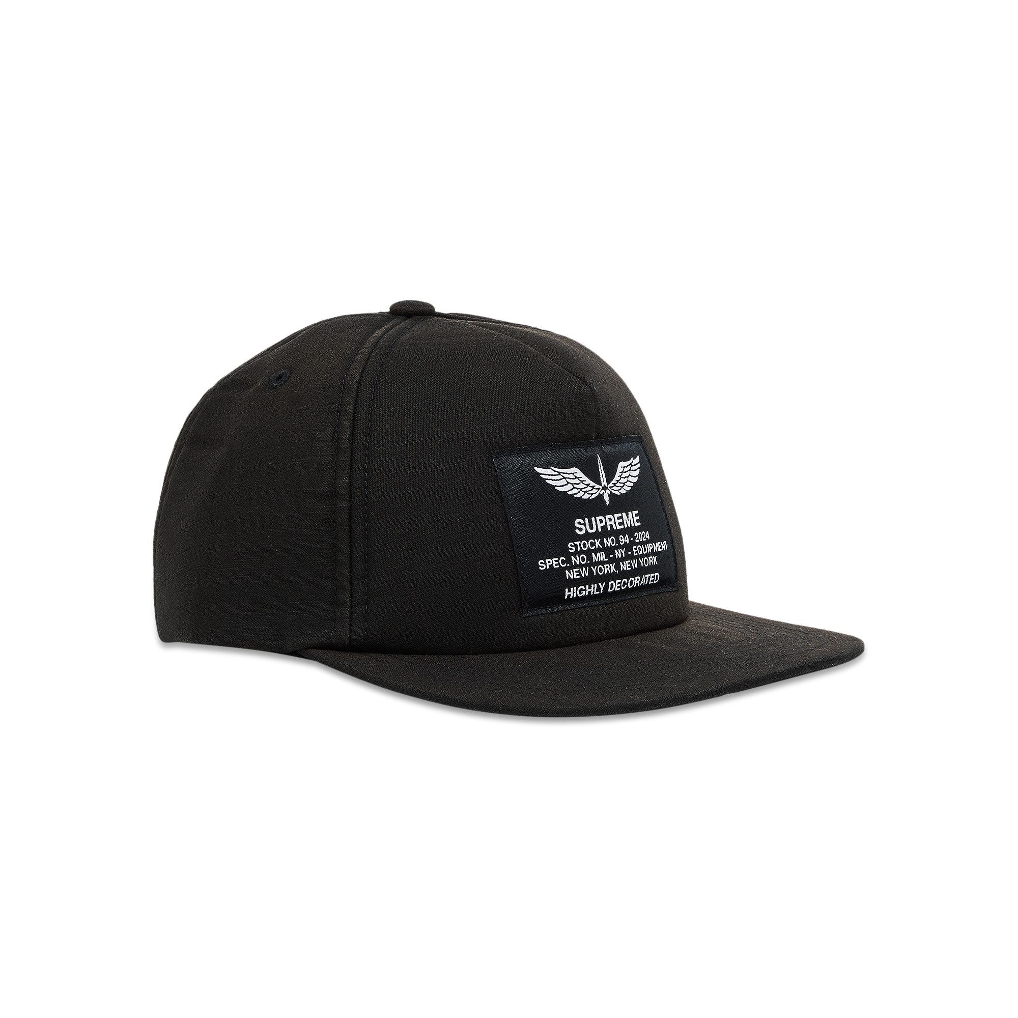 【n】　supreme surplus 5-panel black Supreme Supreme Surplus 5-Panel 'Black' | REVERSIBLE