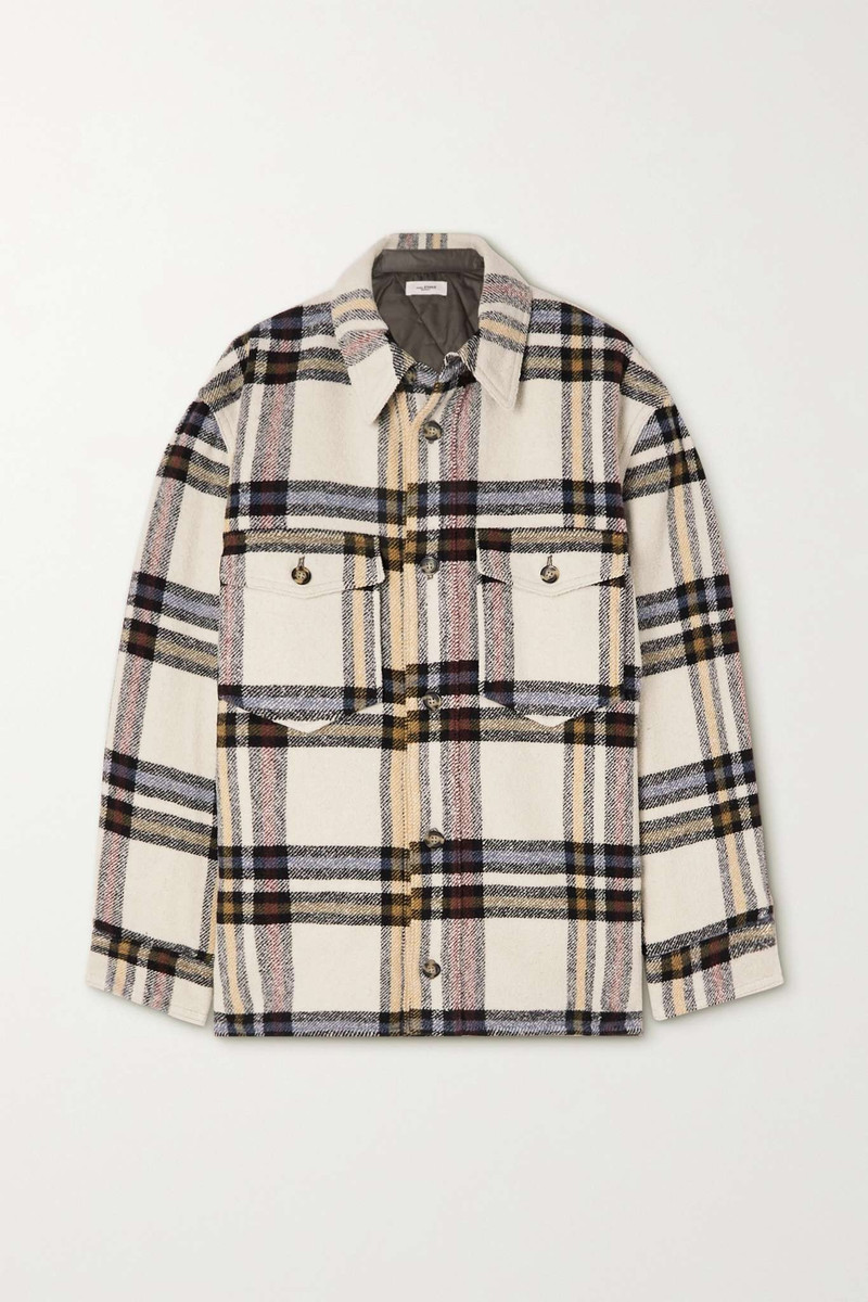 Ervey checked flannel jacket - 1