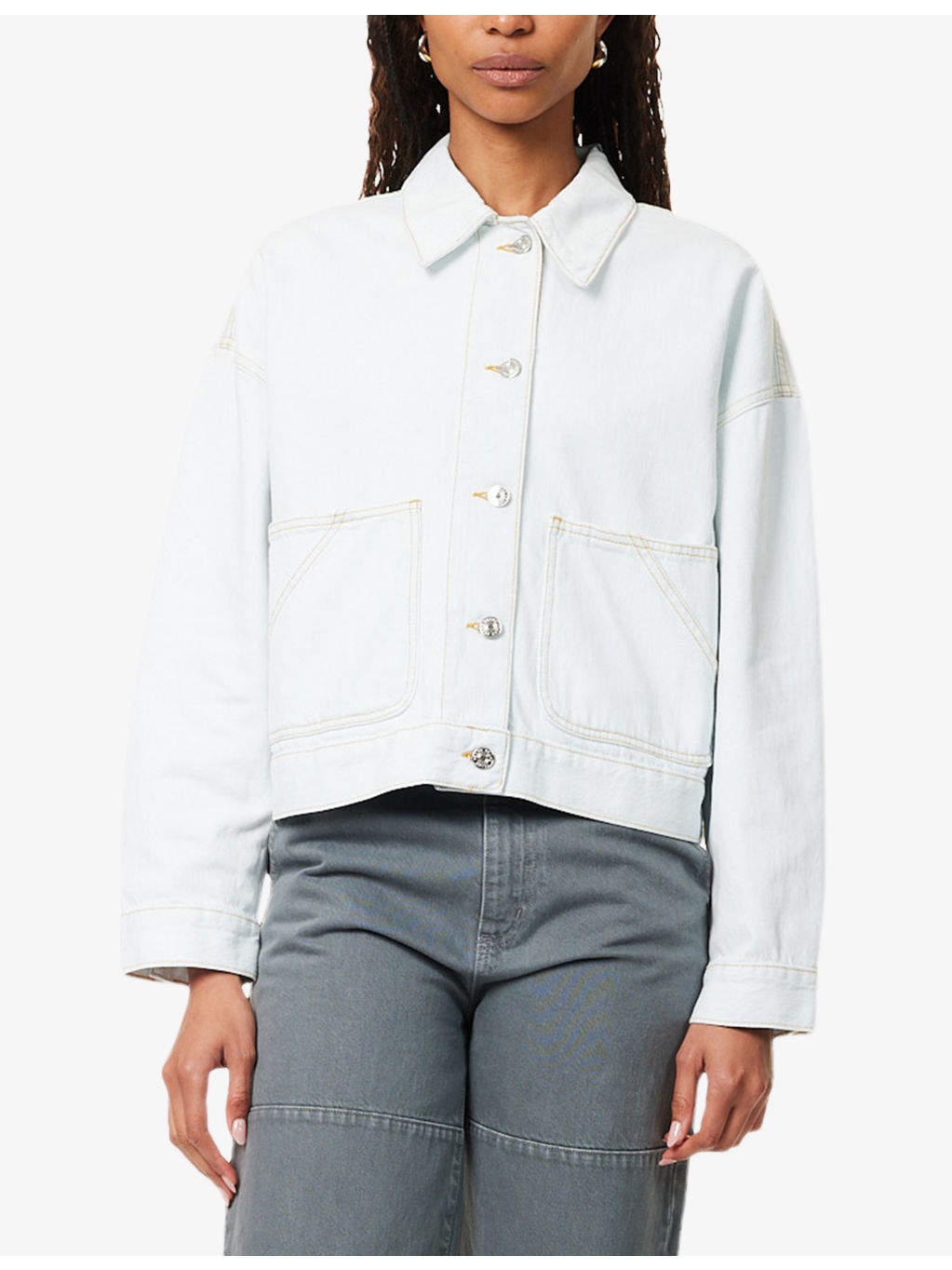 Field Boxy-Fit Denim Jacket - 3
