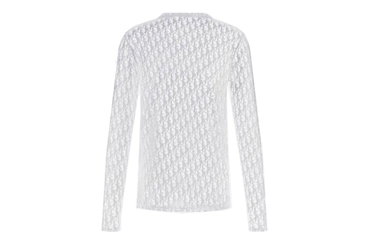 DIOR SS21 Cotton Painting Print For Men White 183J655A0537-C080 - 2