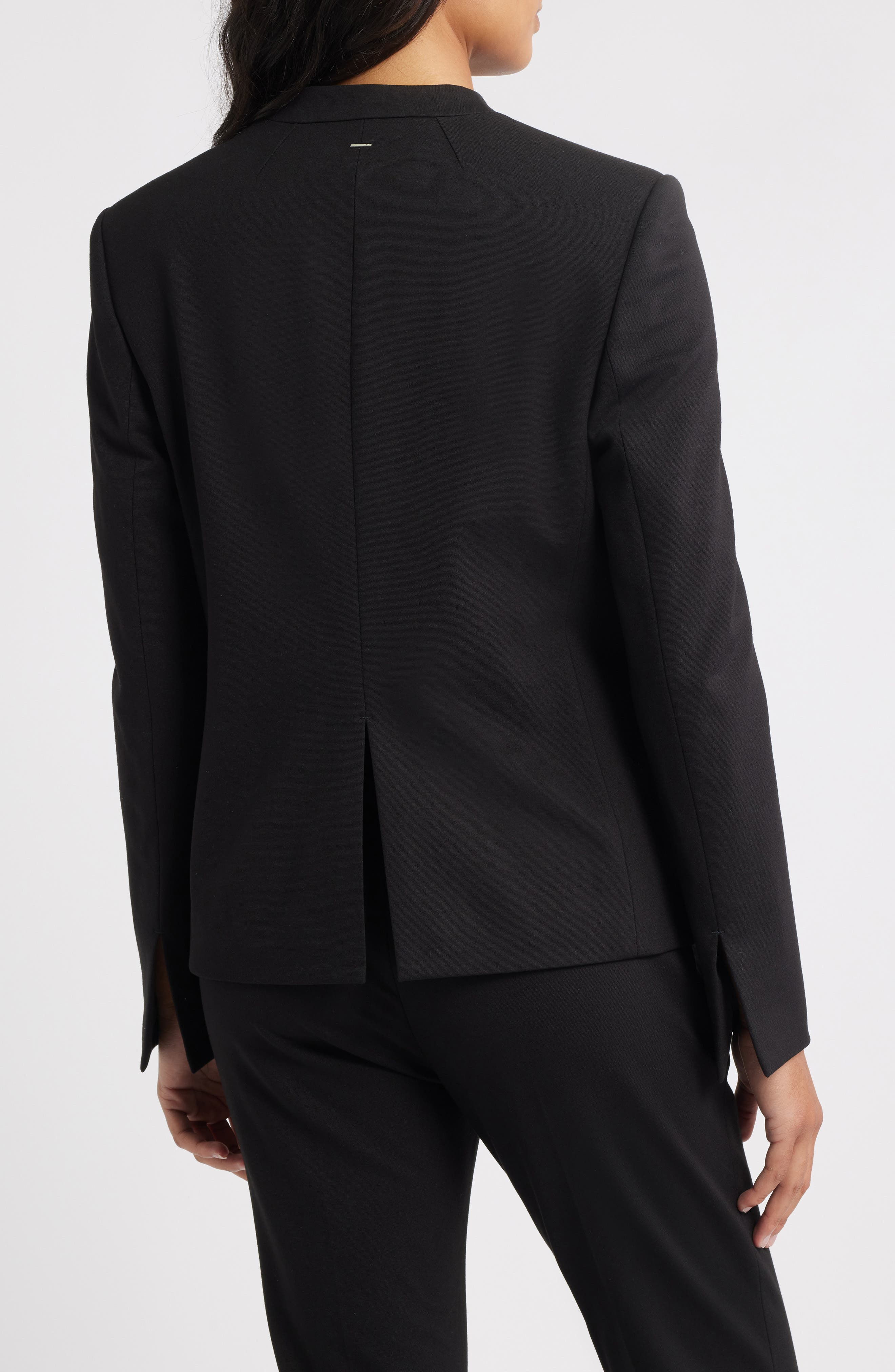 BOSS Jemma One-Button Blazer in Black at Nordstrom - 2
