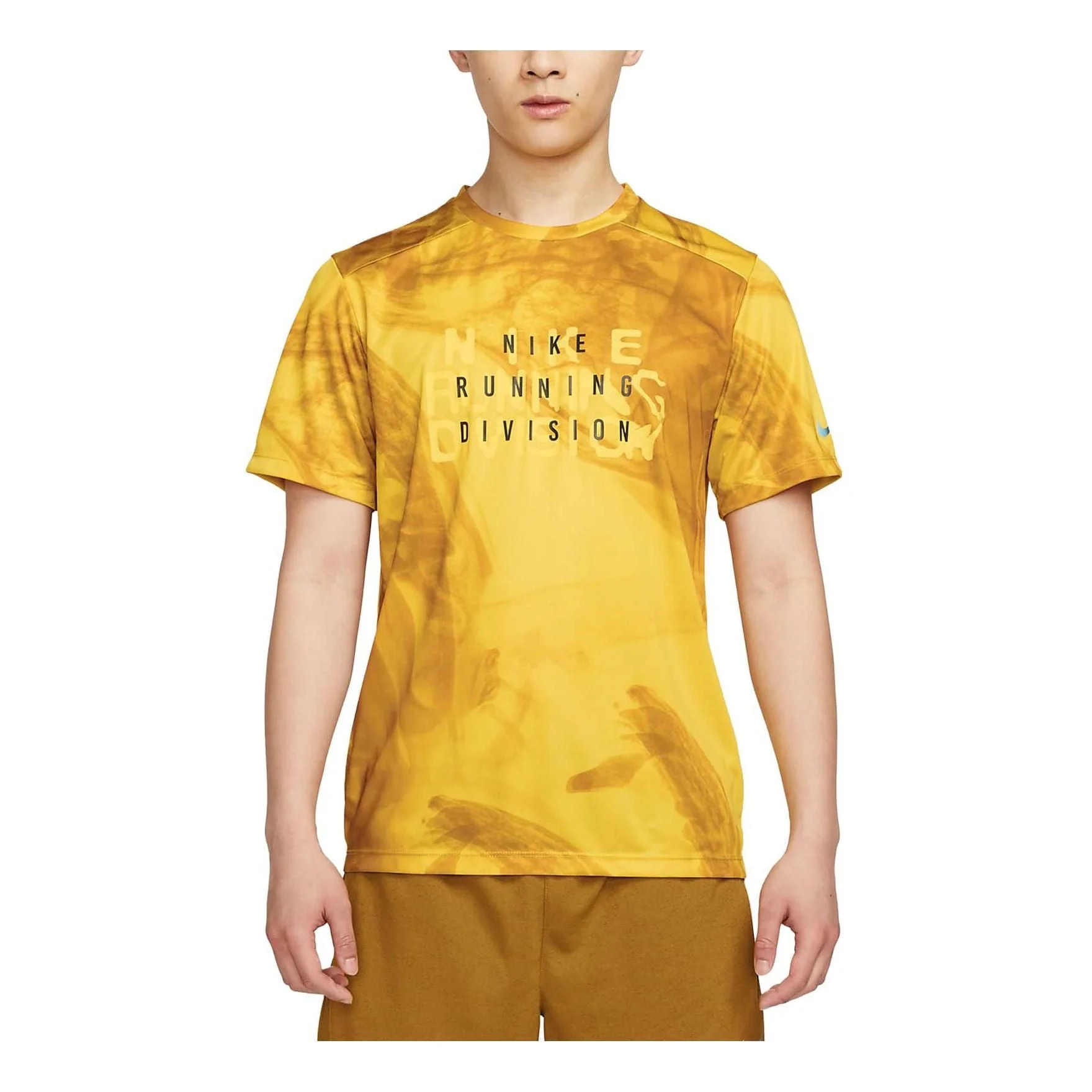 Nike Dri-FIT Run Division Rise 365 T-Shirt 'Yellow' FB6880-709 - 1