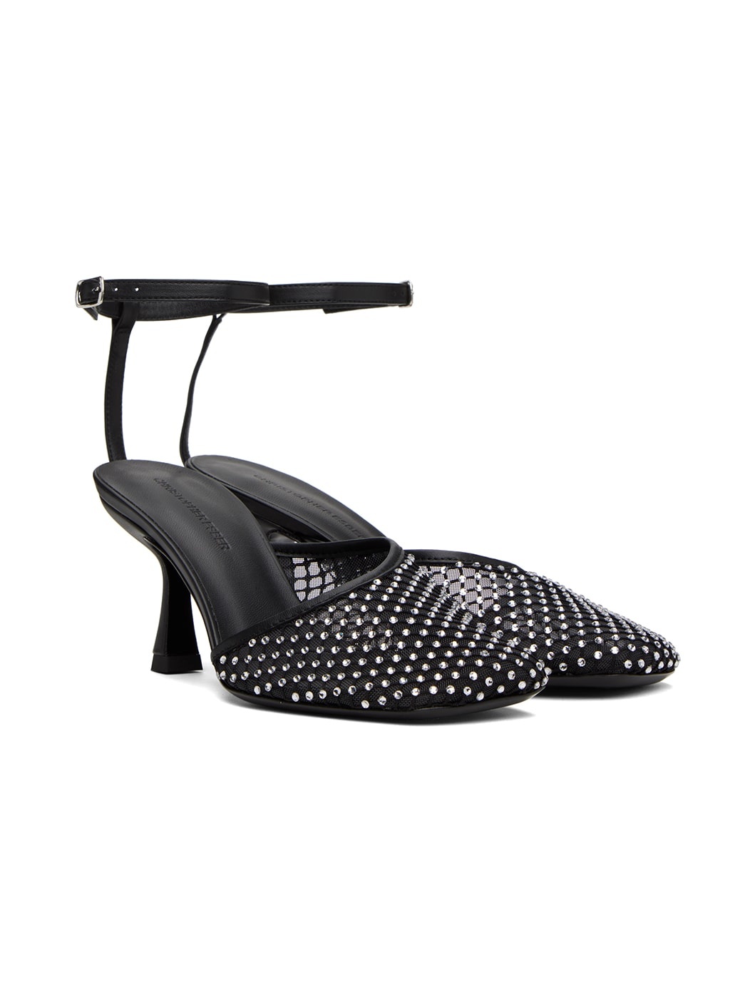 Black Minette Heels - 4