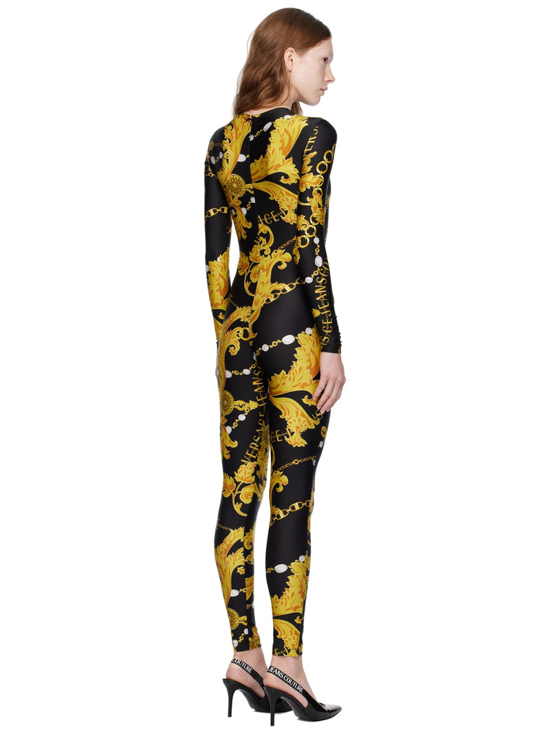 Black Chain Couture Jumpsuit 3