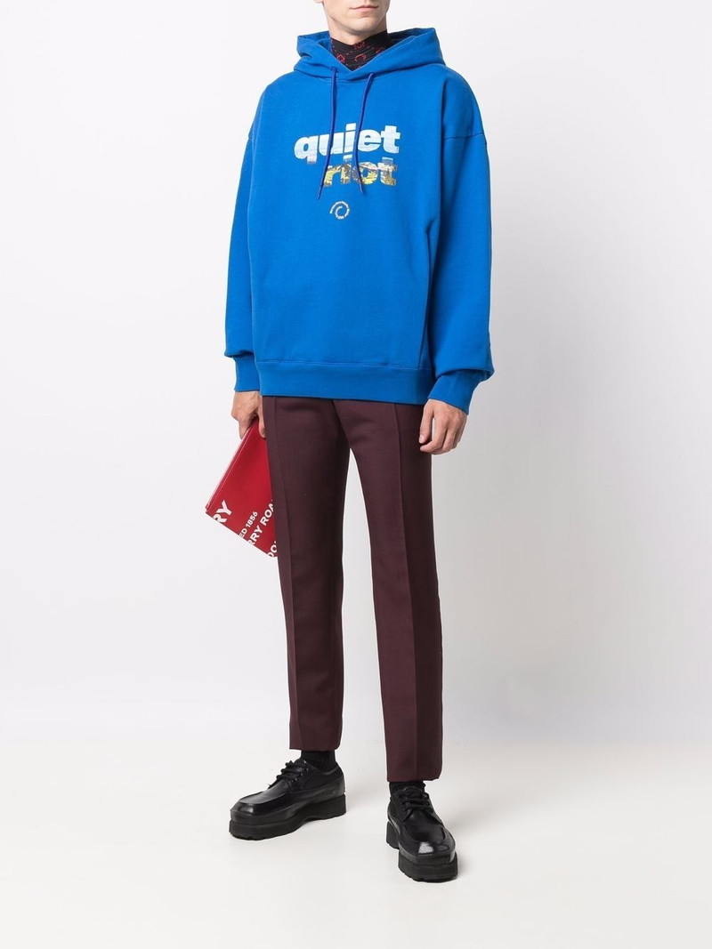 Martine Rose Quiet Riot hoodie outlook
