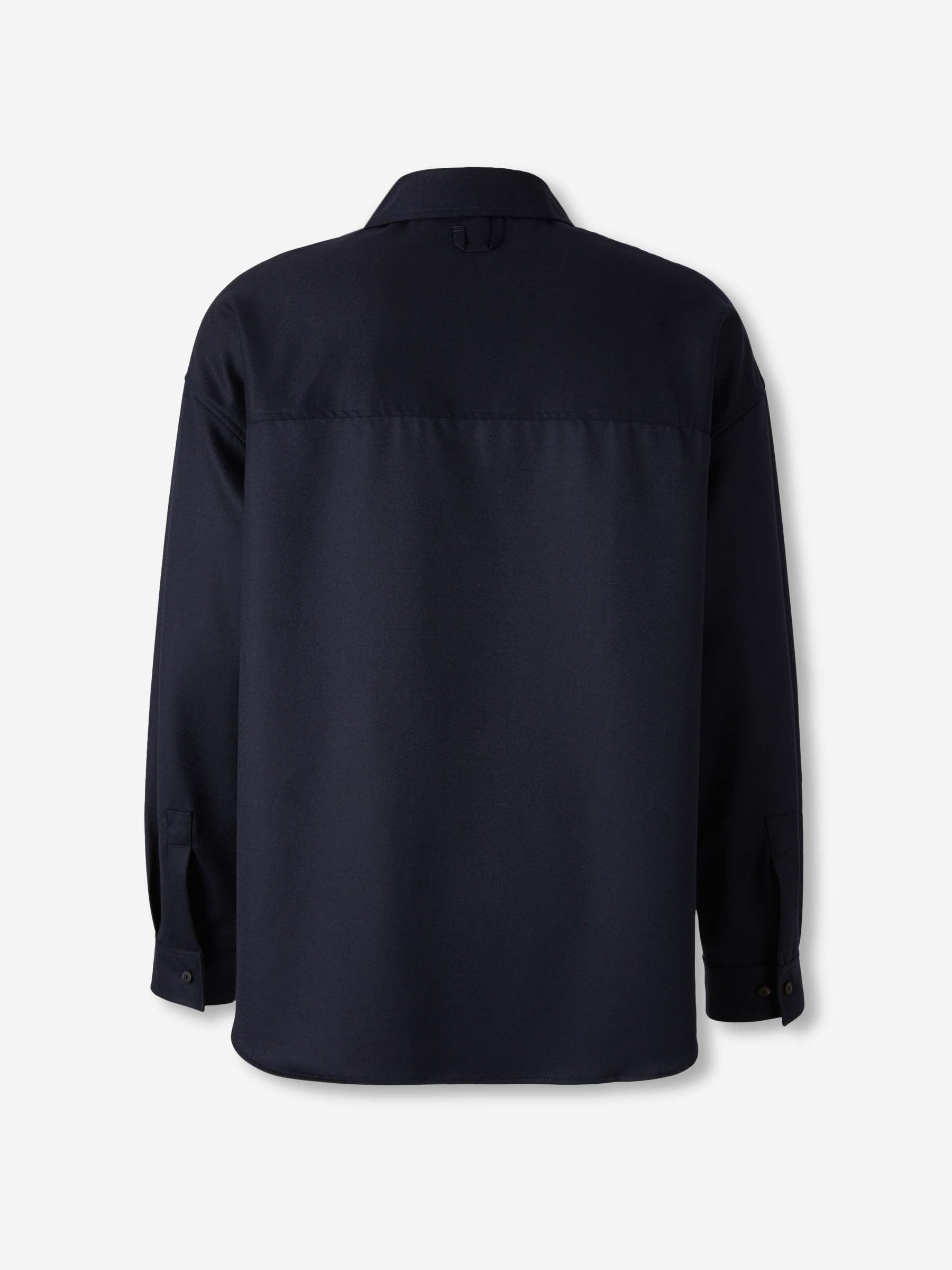 ASYMMETRIC CHECK SHIRT - 2
