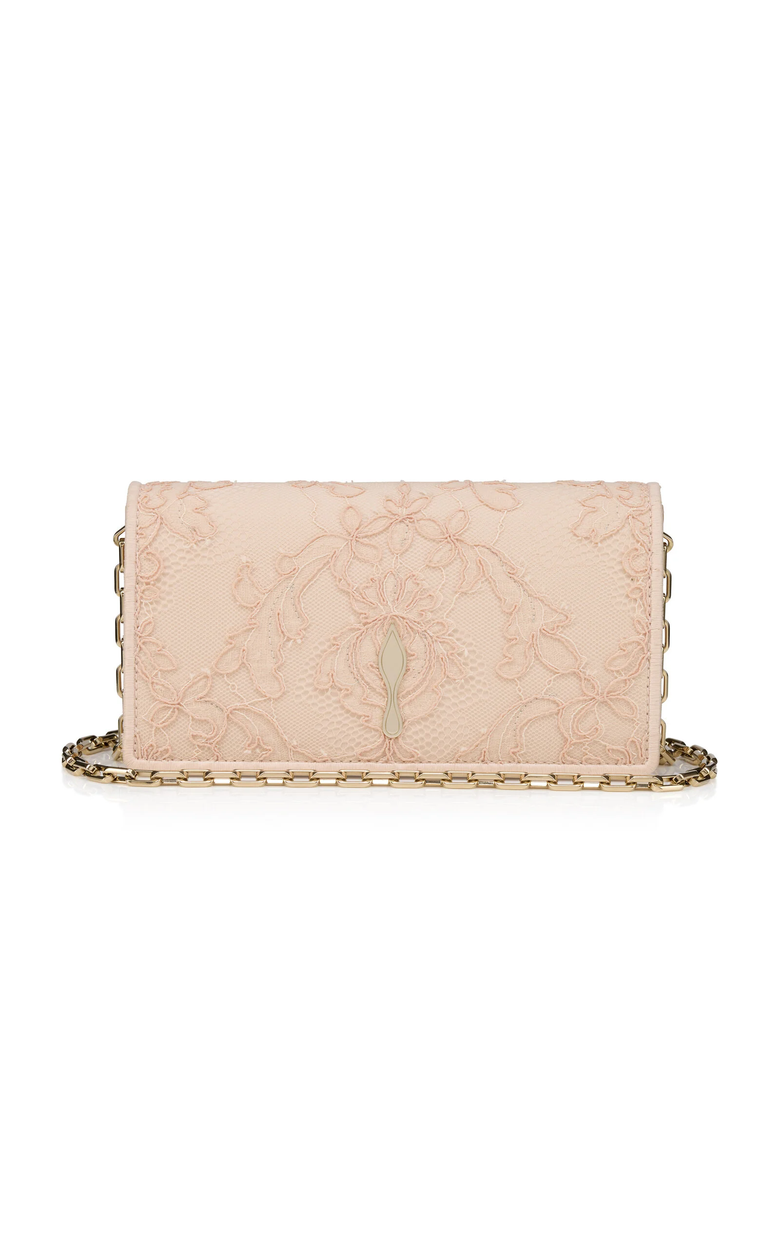Bettina Satin Lace Clutch - 1