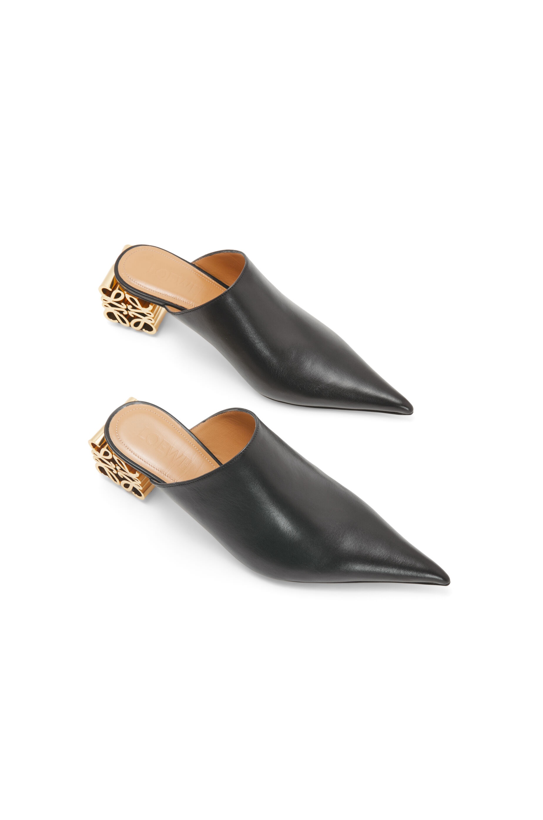 Anagram heel mule in calfskin - 3