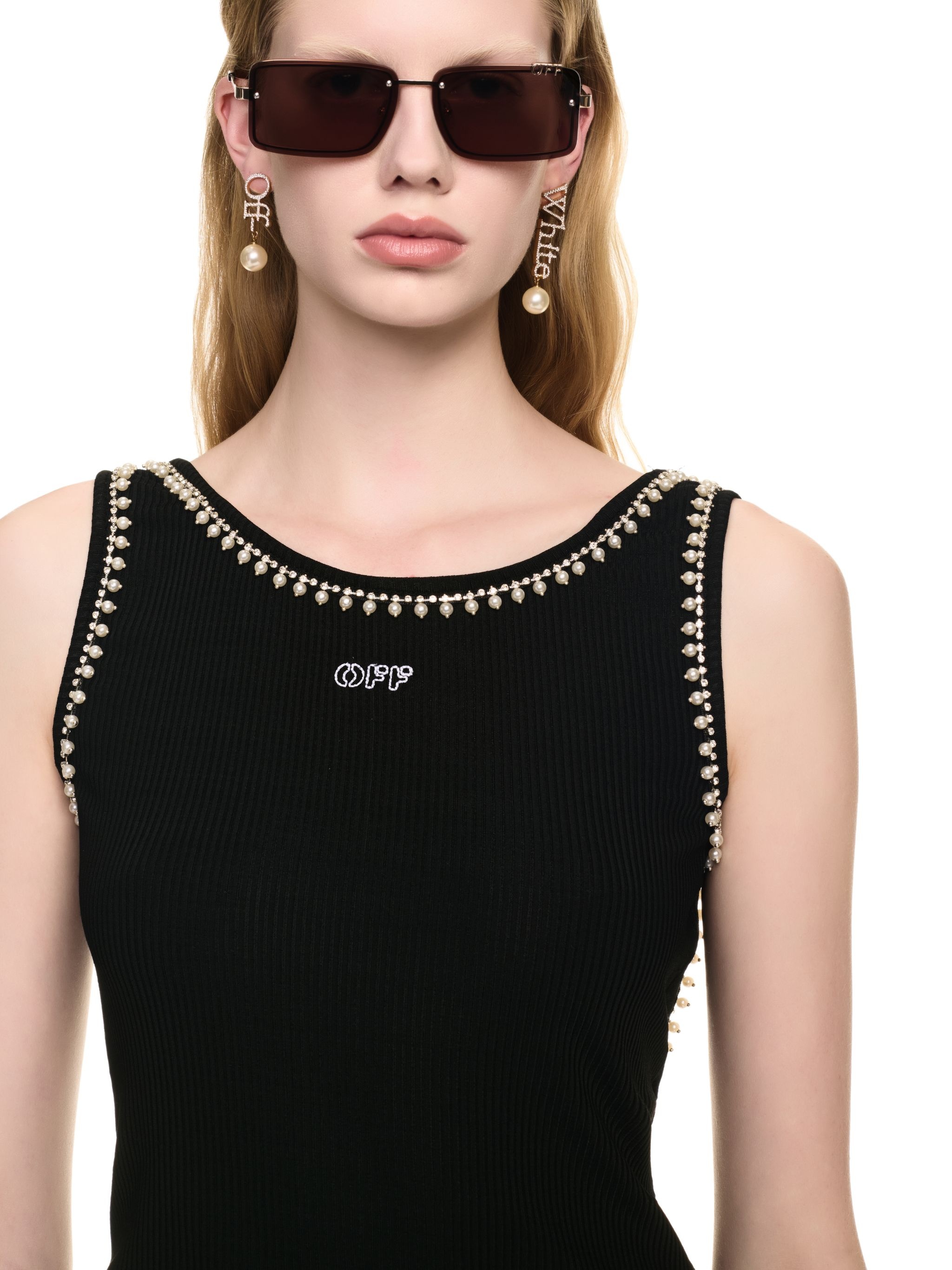 Light Rib Emb 20s Tank Top - 5