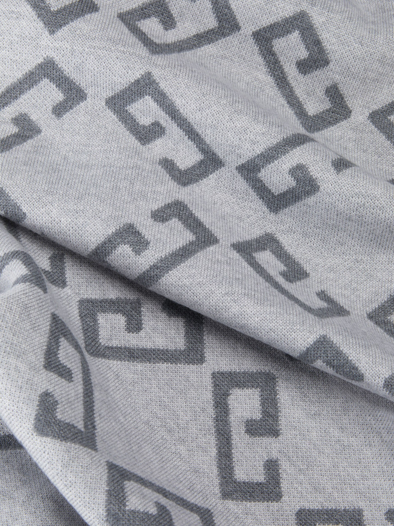 GIVENCHY MONOGRAM 72 DOUBLE SIDED SCARF IN WOOL 3