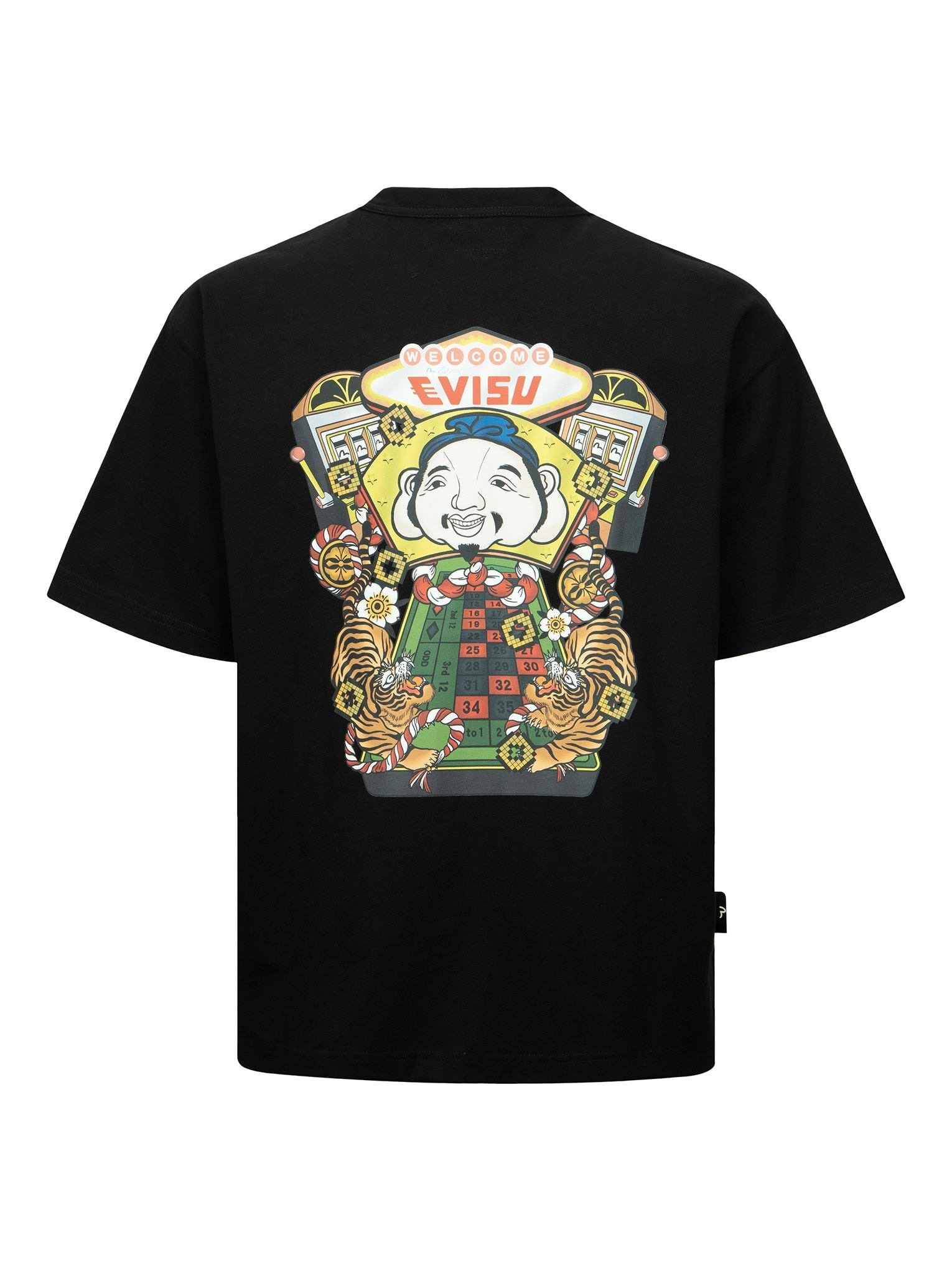 LUCKY SLOT MACHINE PRINT LOOSE FIT T-SHIRT - 14