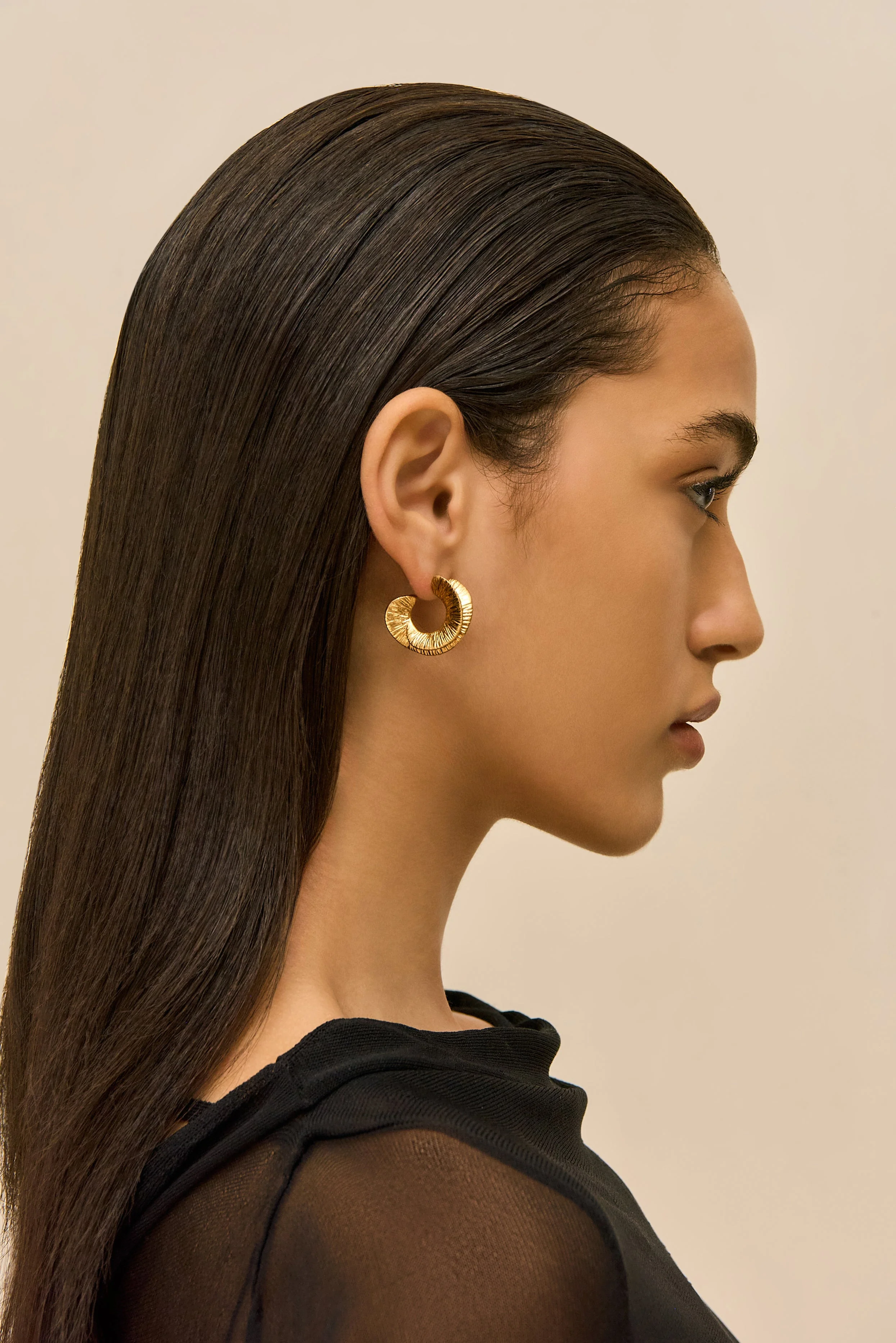 REN MINI HOOP EARRING - 1