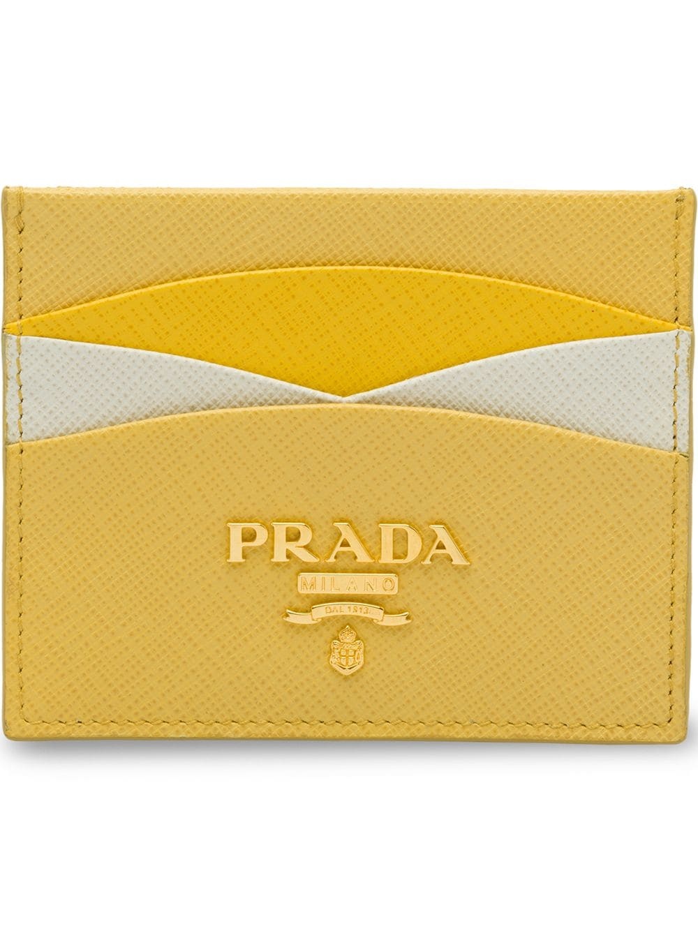 Saffiano leather credit card holder - 1