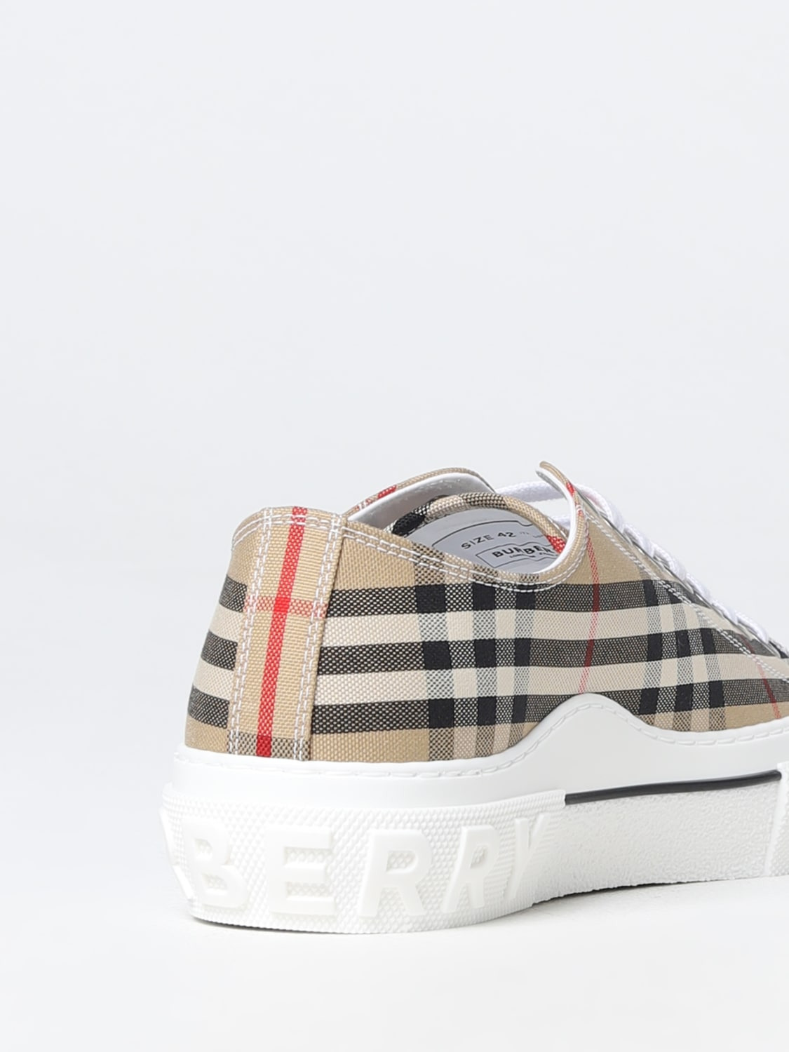 Burberry Vintage Check sneakers in canvas - 3