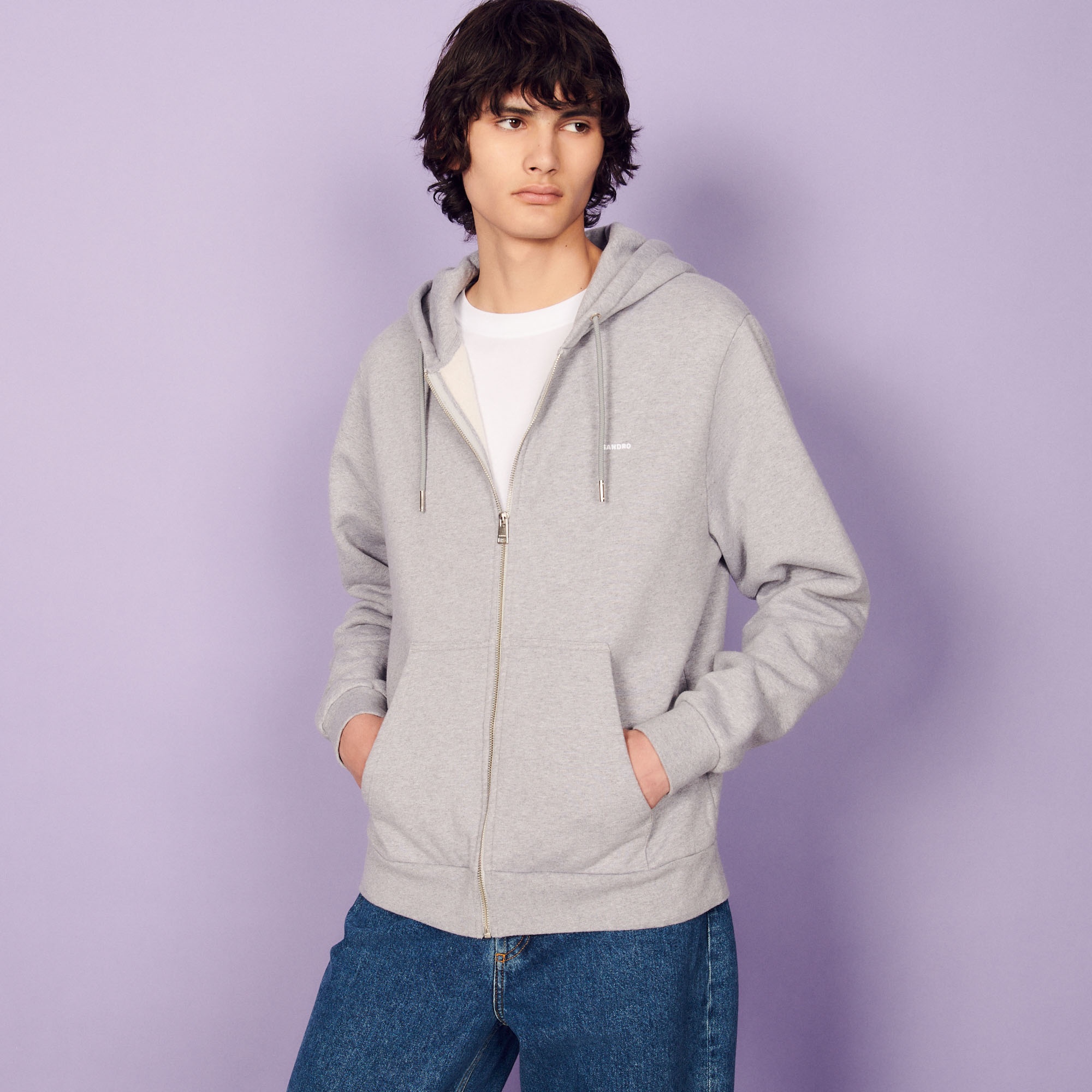 Zip-up sweatshirt - 2