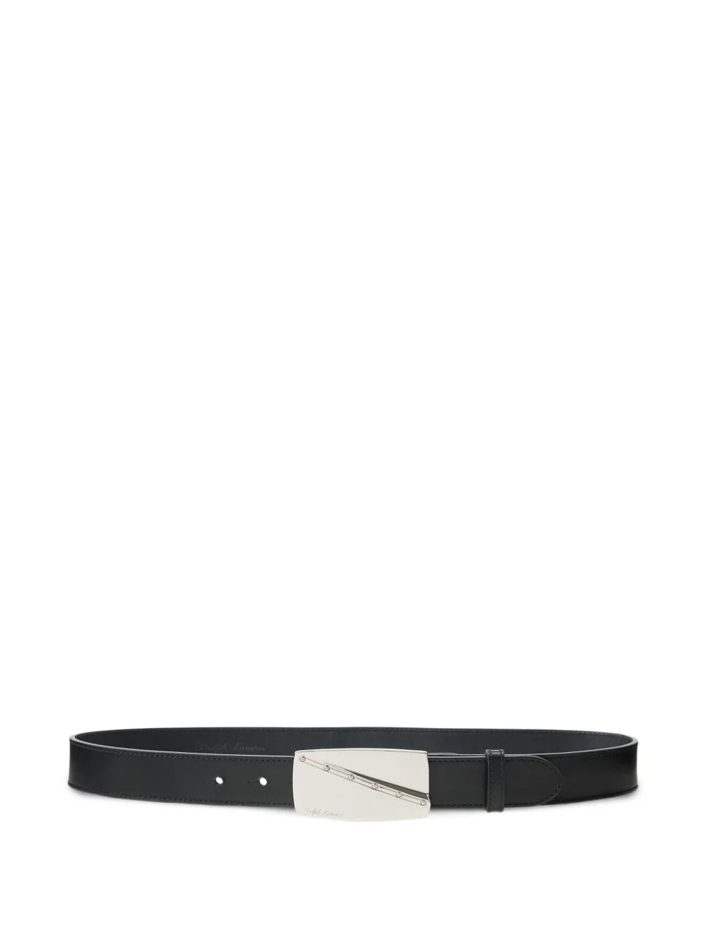 logo-detail buckle belt - 1
