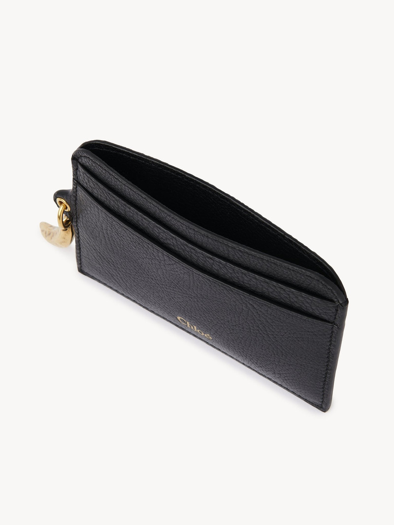Chloé BANANA CARD HOLDER IN GRAINED LEATHER outlook