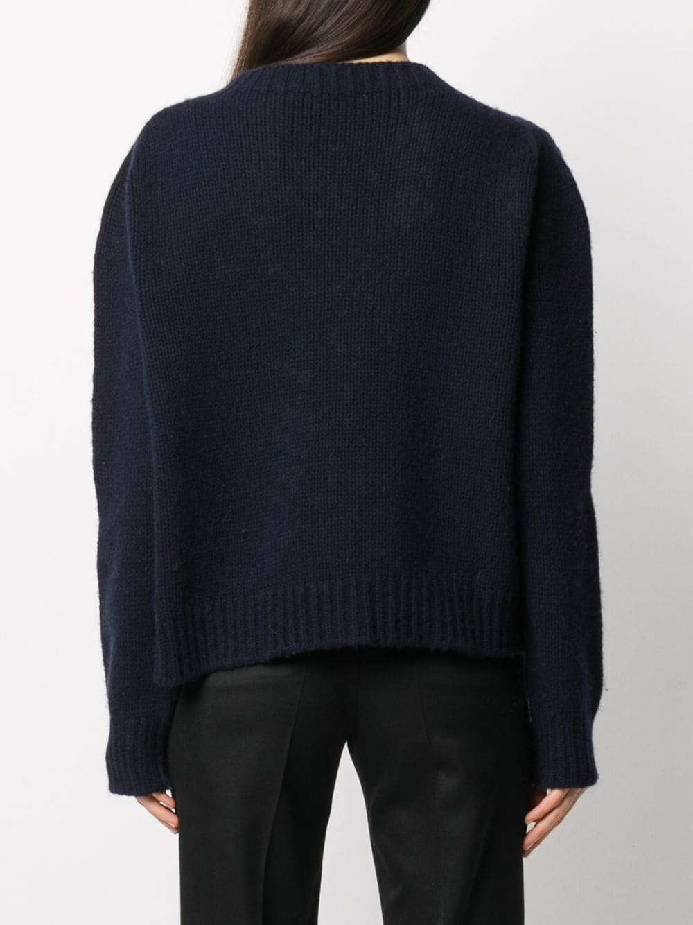 cashmere long-sleeve jumper - 4