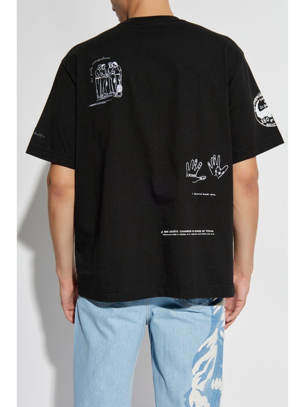 logo-print t-shirt - 6