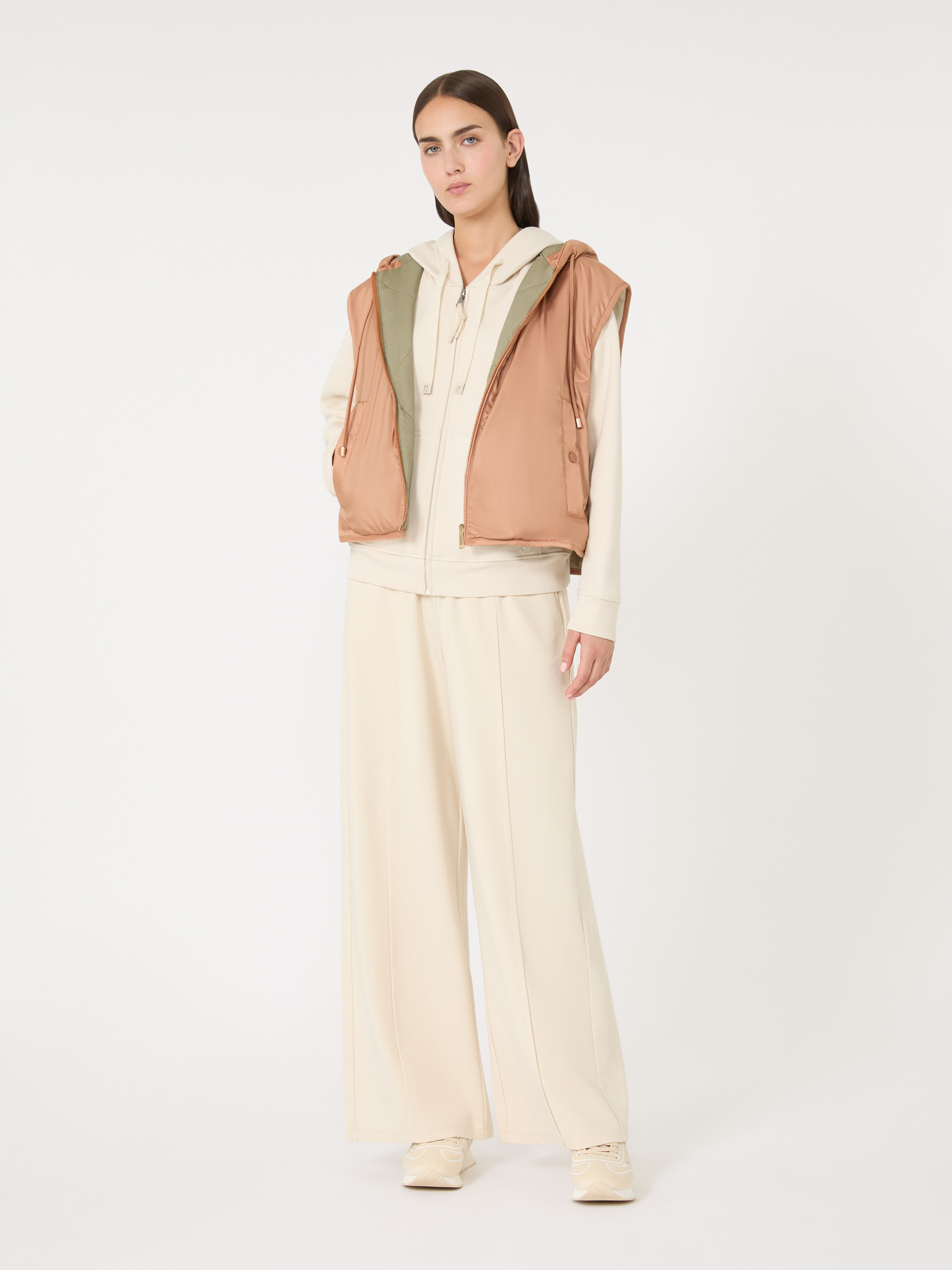 LEVANTE Reversible water-repellent canvas gilet - 2