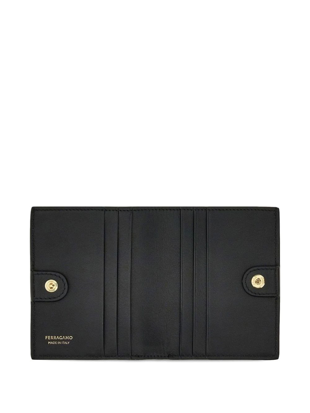 Gancini clasp leather wallet - 3