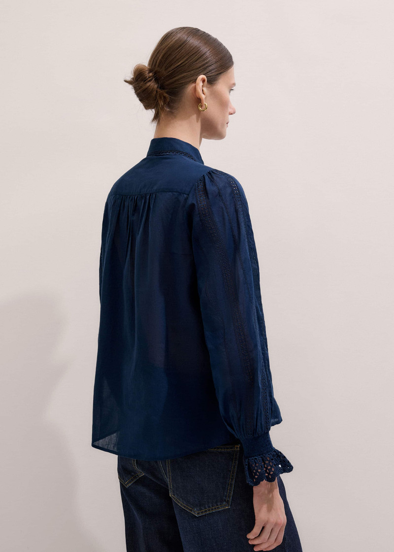 Broderie Detail Shirt 4